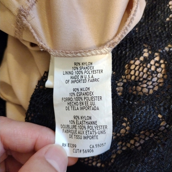 Jump - Lace Lined Mini Dress - Picture 9 of 10